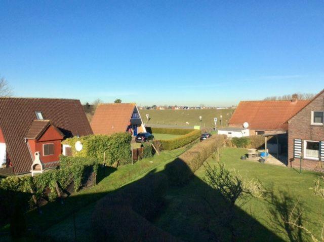 Appartamento Goldene-Linie-4-Deichblick Schillig Esterno foto