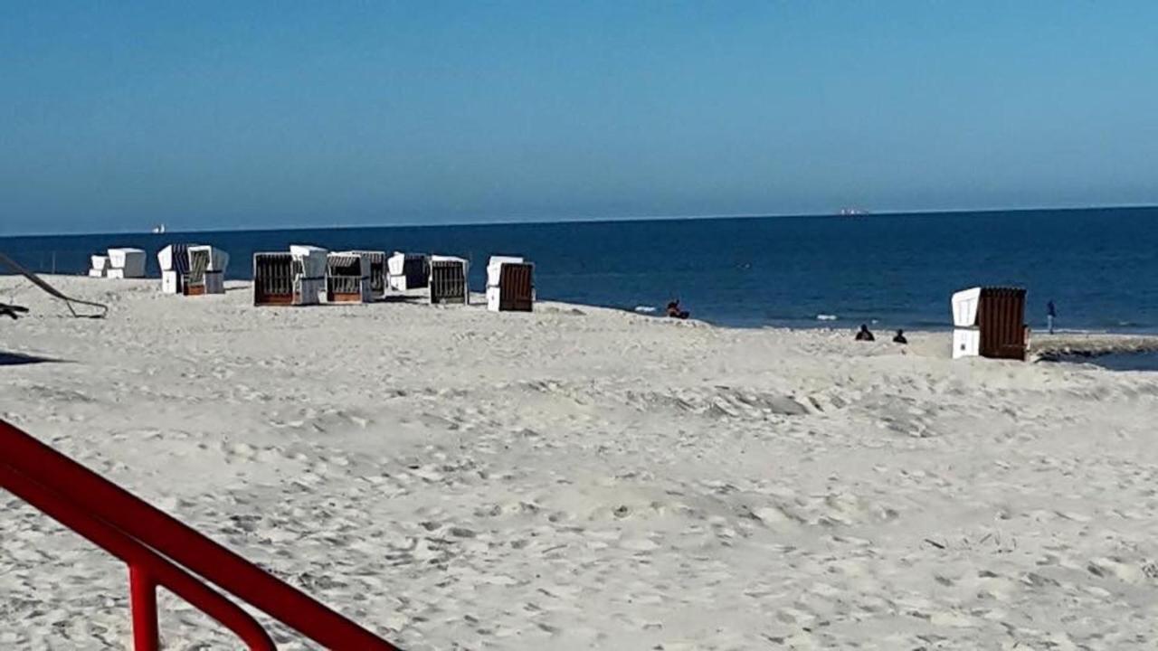Appartamento Goldene-Linie-4-Deichblick Schillig Esterno foto